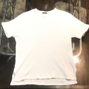 FOREVER 21 MENS WHITE SHORT SLEEVE TEE